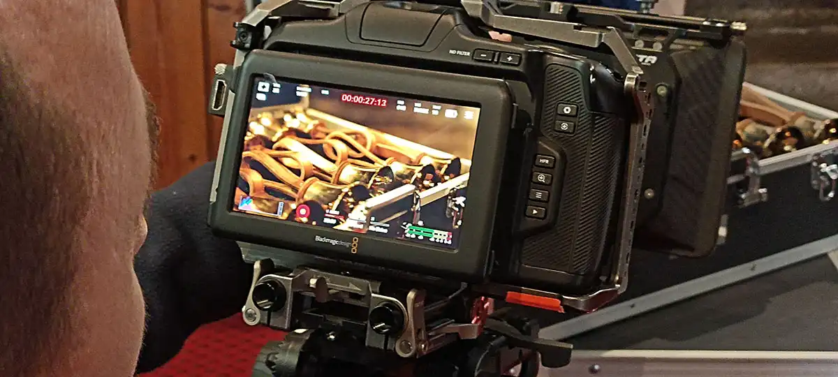 Behind the scenes